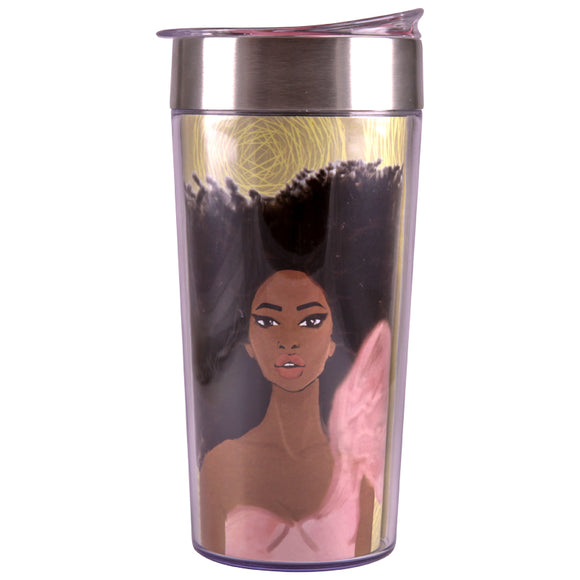 Be Strong and Courageous Travel Cup