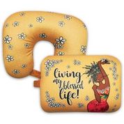 Living My Blessed Life Inspired Neck/Lumbar Pillow