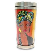 Blessed to Live Without Stress Travel Mug