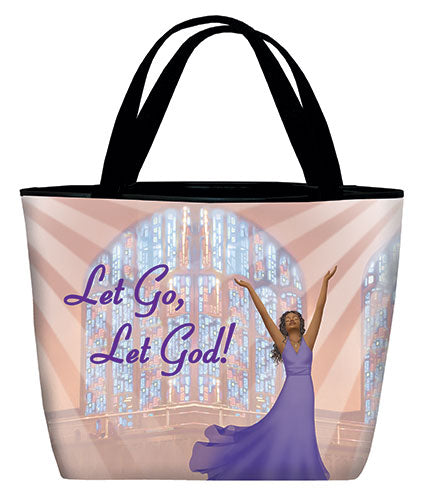 Totebag: Let go, let God