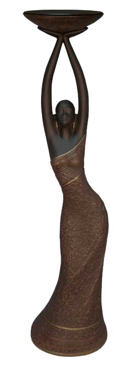 Votive Candleholder - Tribal (Red)