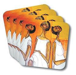 In Thought Beverage Coaster