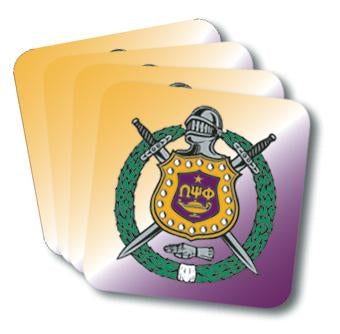 Omega Psi Phi Beverage Coaster