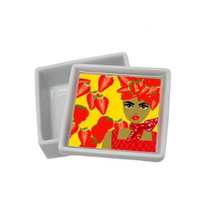 Strawberry Trinket Box